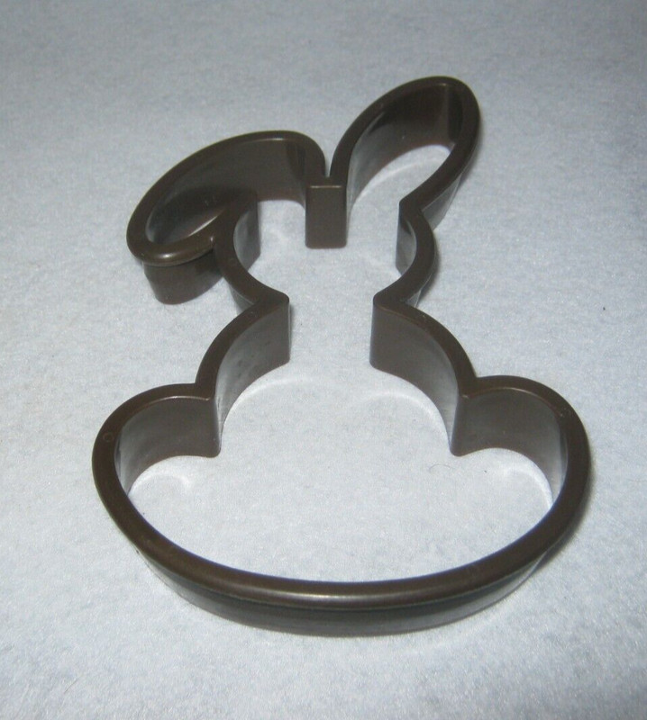 Plastic Cookie Cutter – Shape – Floppy Ear Bunny – Large Size