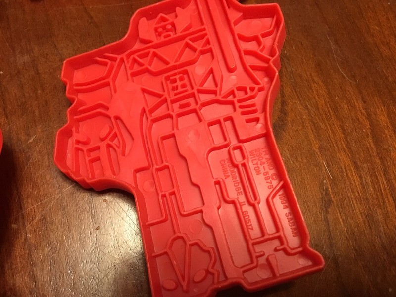 Lot Of 4 Wilton Power Ranger Cookie Cutters Plastic approx 3” Birthday Party gallery