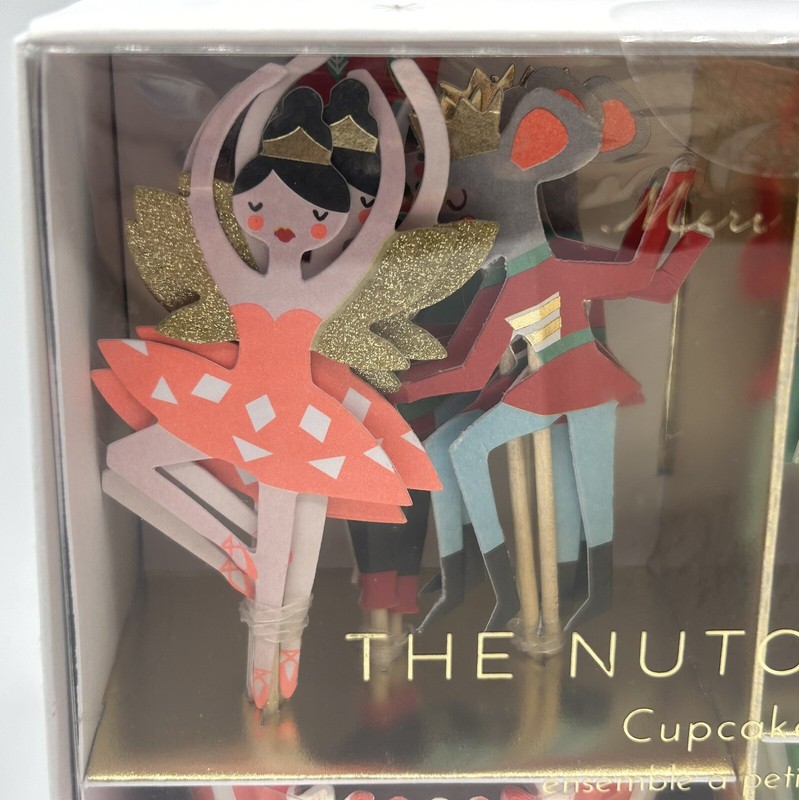 Meri Meri The Nutcracker Cupcake Kit Ballet Clara Ballerina Dance Recital NEW