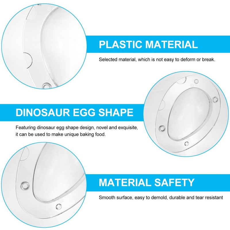 1pc Easter Mold Grained Dinosaur Maker Chocolate Cake Mold No Grain gallery