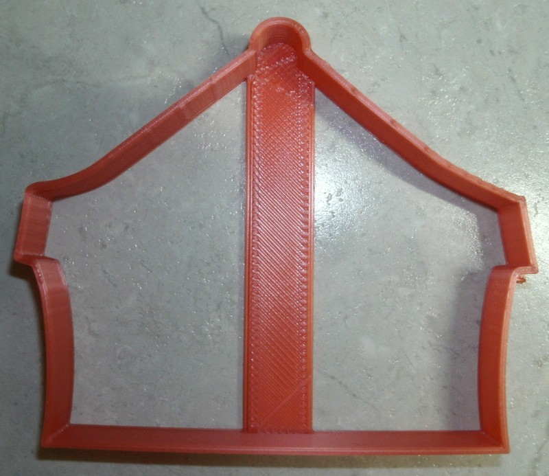 CIRCUS TENT BIG TOP OVAL CIRCULAR ROUND SHAPE COOKIE CUTTER USA PR2671 gallery