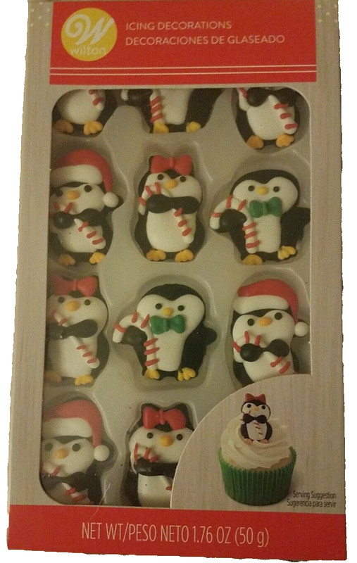 Wilton Icing Christmas/Holiday Decorations Penguins-Brand New-SHIPS N 24 HOURS