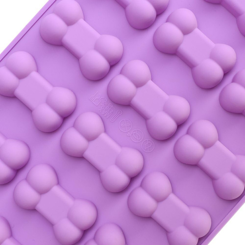 Puppy Dog Paw and Bone Silicone Molds, Set of 4PCS | Non-Stick, Food Grade Silic gallery