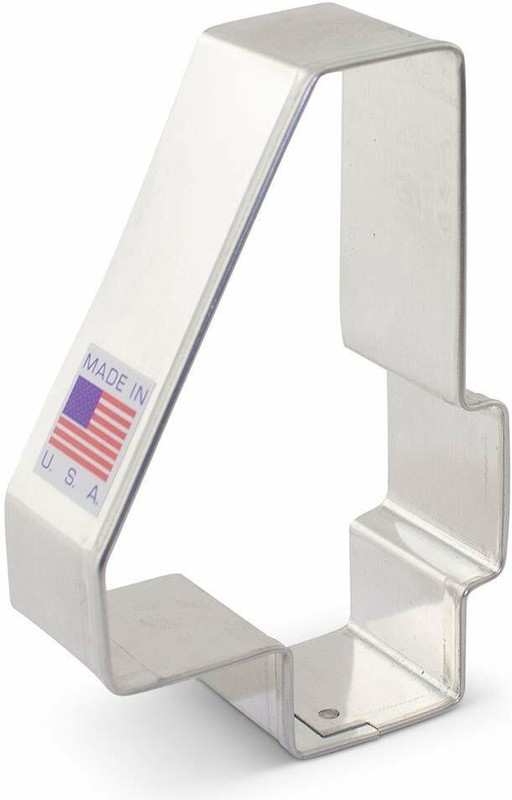 Number Four Cookie Cutter, #4, Ann Clark 3.25 Inches, Tin Plated Steel gallery
