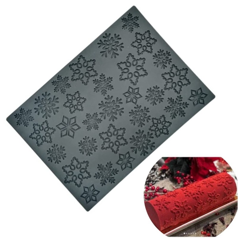 Christmas Snowflake Pattern Kit Set Texture Mat As Photos, Color by Random