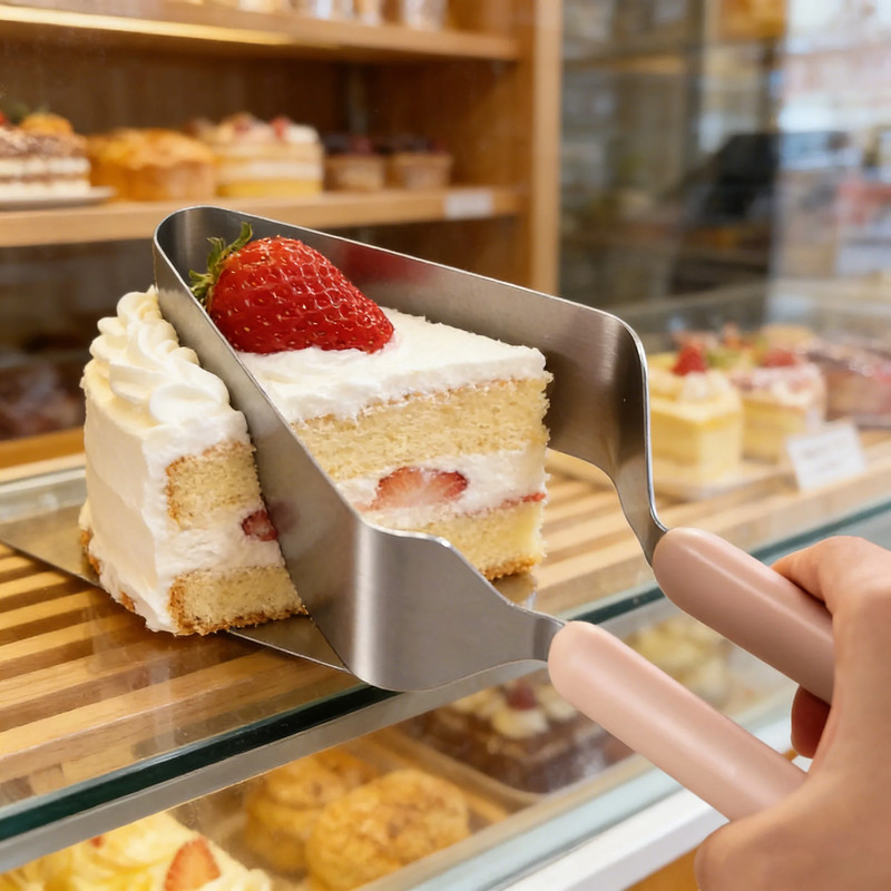 Cake Divider 26Cm, Stainless Steel Slicing Guide, Even Portion Cutter for Baking