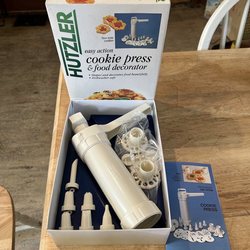 HUTZLER Cookie Press & Food Decorator NEW