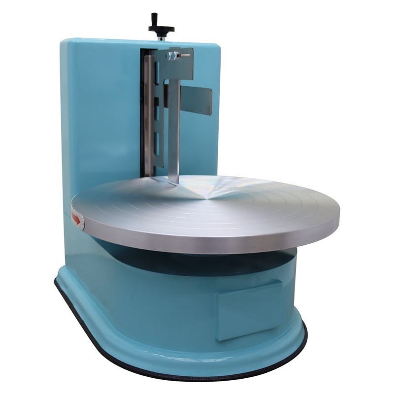 110V Cream Spreading Coating Smearing Machine for 4"-16" Cake 19.7" Turntable gallery