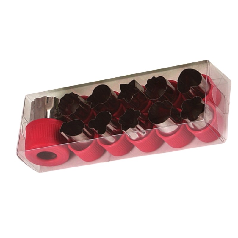 Pack of 12 Biscuit Molds Small Cookie Molds Various Shape Biscuit Cutter gallery