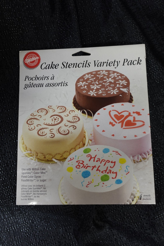 Wilton Cake Stencils variety pack / 417-148 / NEW / SKT Bakery