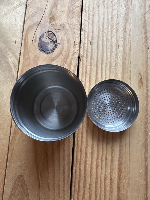 Table Craft Kitchen Tablecraft Shaker & Lid Stainless Powder Sugar Sprinkler gallery