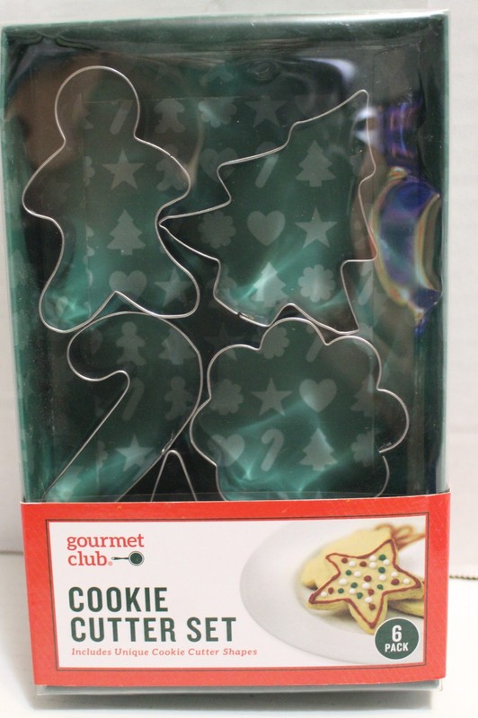 Gourmet Club Multiple Holiday Including Christmas Cookie Cutter Set 6 gallery