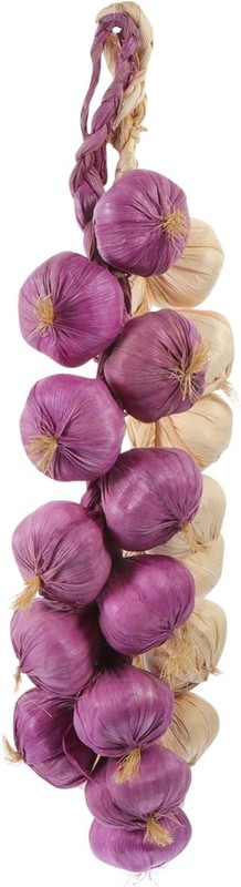 Hanging Fake Garlic Skewers Artificial Garlic Strings for Home