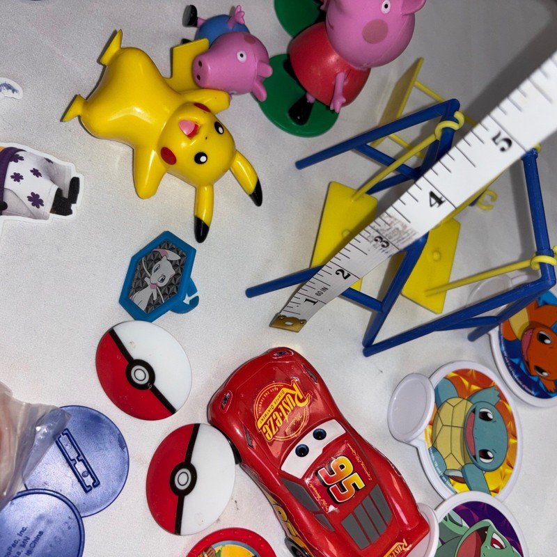 Mixed Lot | Cake Toppers | Cake Decor: Peppa Pig Pikachu Minion PJ Mask Pokemon gallery