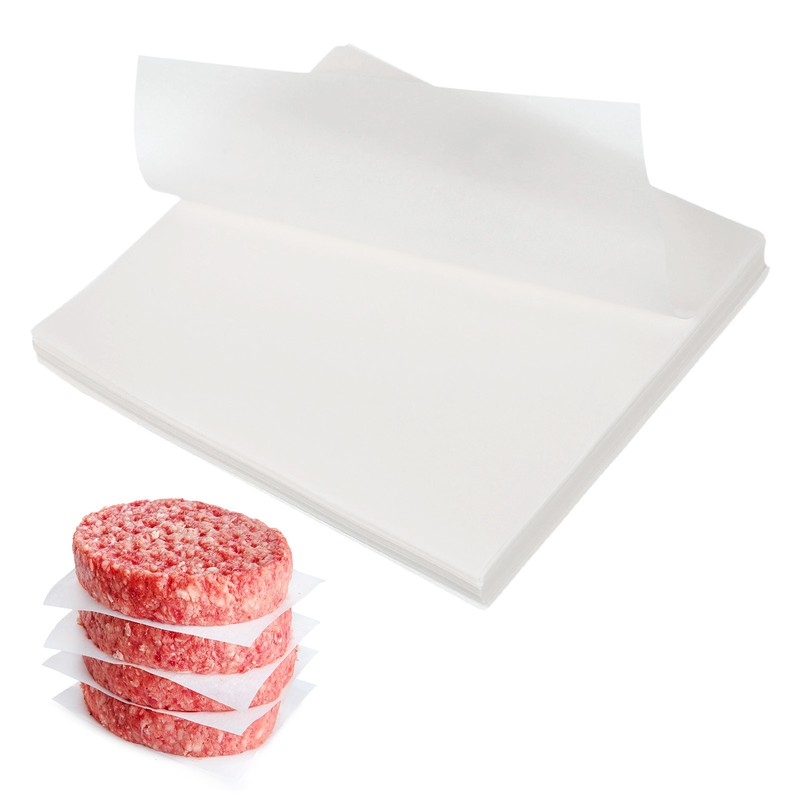 250 Pcs Parchment Paper Baking Sheets Squares, 5.1″ Non Stick Paper, White