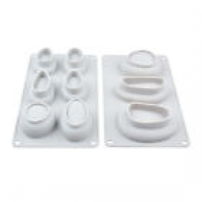 Silicone Cobblestone Shaped Cake Mold 3D Pebbled Pastry Mold Baking Mold gallery
