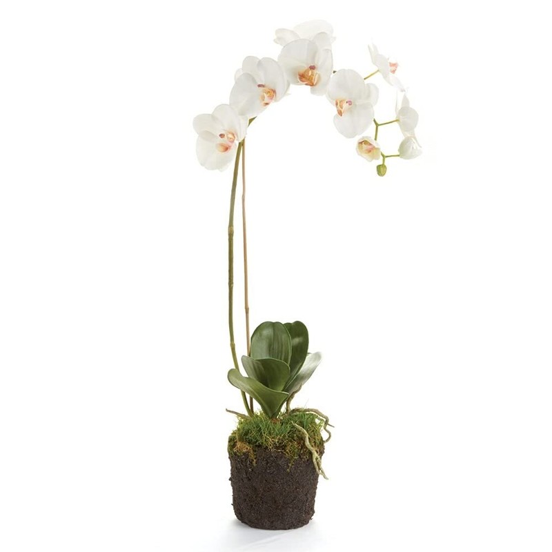Orchid Drop-in 26″ White Handmade