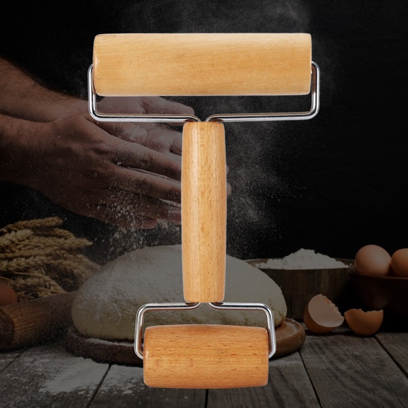 Pastry Rolling Pin Wooden Baking Kitchen Utensils For Bakers gallery