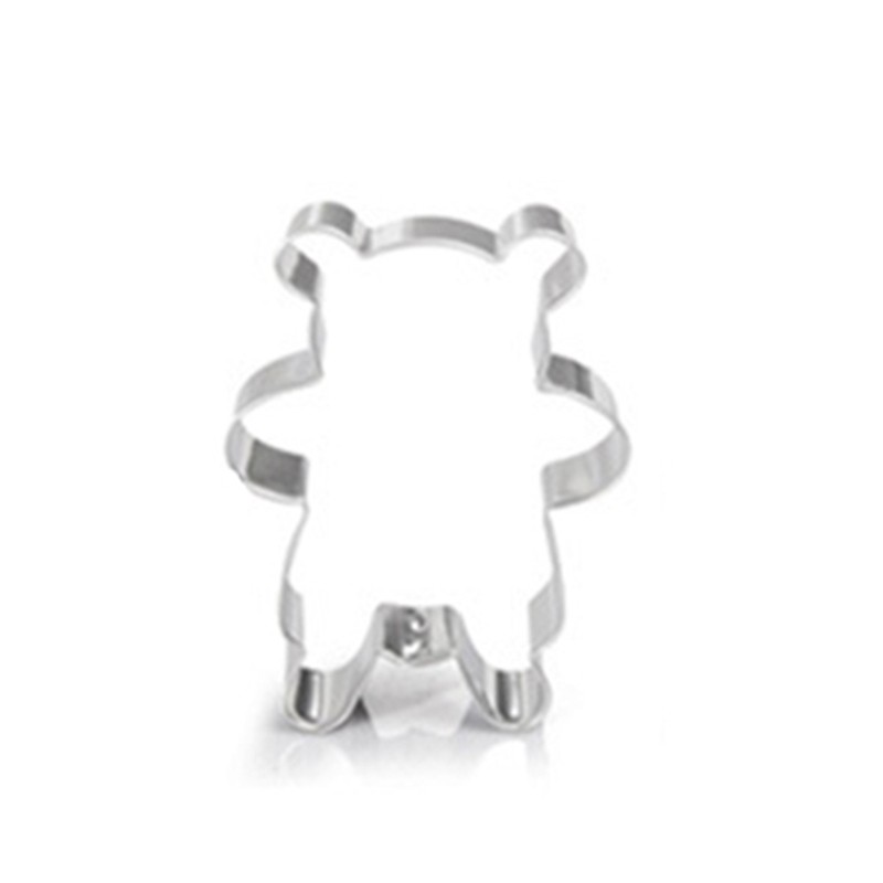 8pcs/set Stainless Steel Cookie Biscuit Cutters Mold Onigiri Fruit Cutting Mould gallery