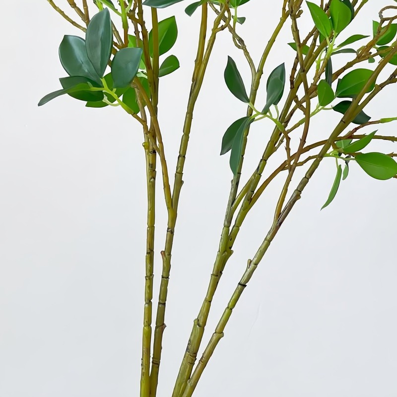 Relxhmft 4Pcs Artificial Greens Branches For Vase 27 Faux Twigs Tree Stems Fake gallery