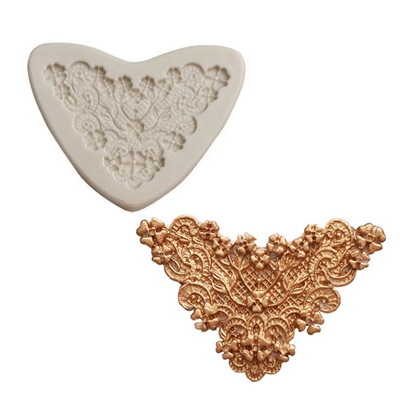 Sugarcraft Lace Mould Flower Silicone Mold Fondant Mold Cake Decorating Tools