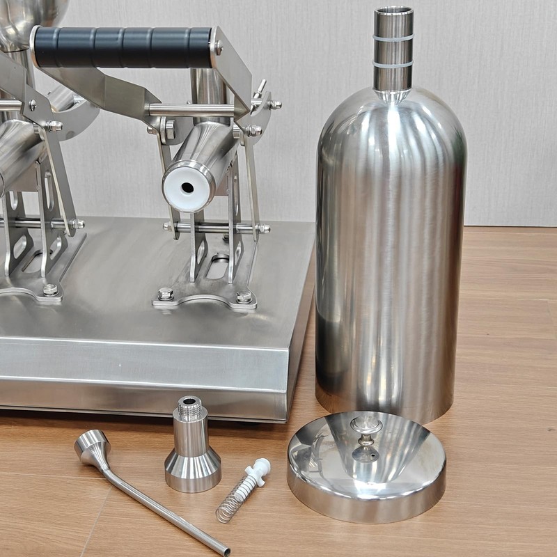 Kolice Commercial Manual Cream/Jam Filler Stainless Steel Churros Filler(2 Head) gallery