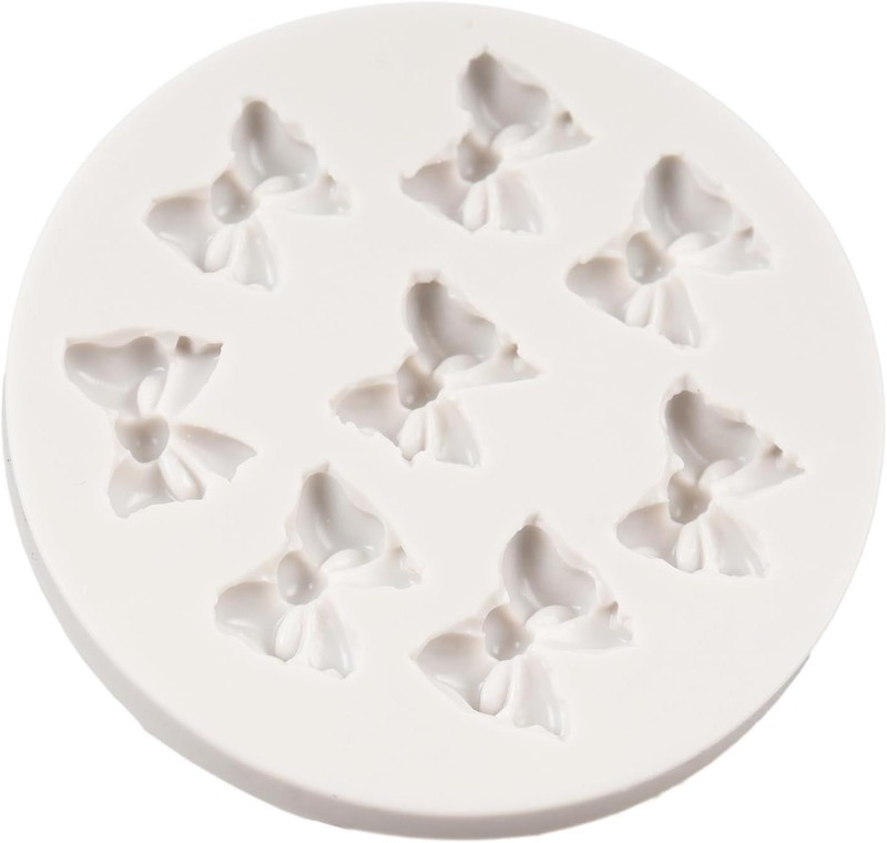 Non-Stick Silicone Bow Mold for Cake Decorating - Dishwasher Safe & Easy Release gallery