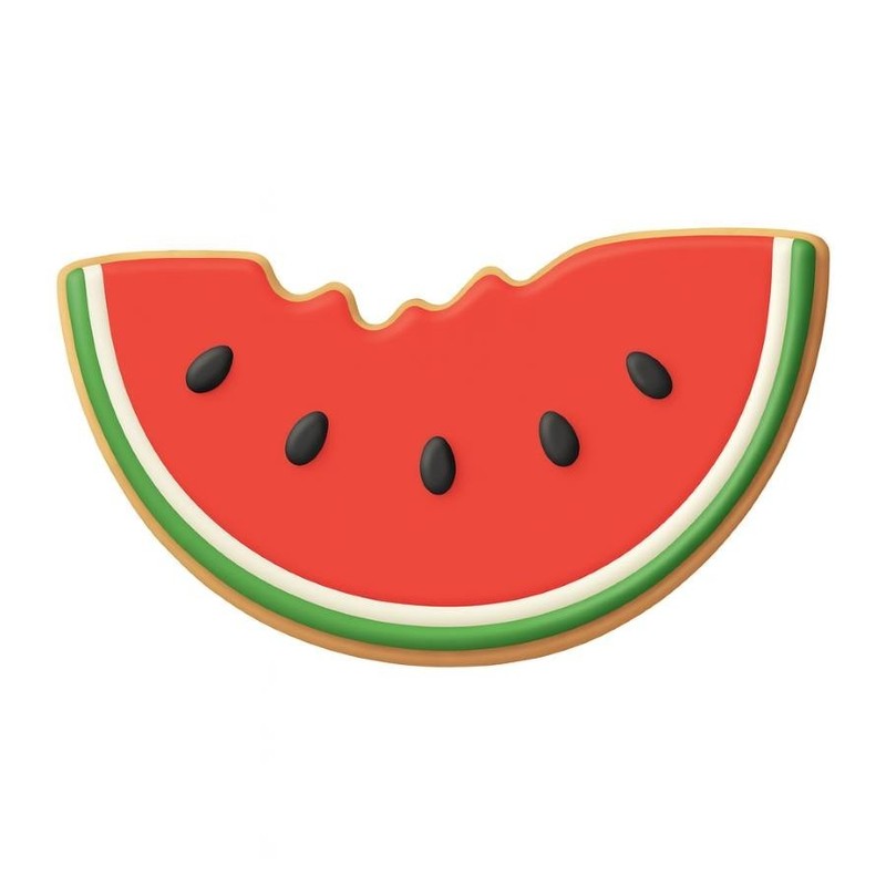 Watermelon 3.5'' Cookie Cutter Metal gallery