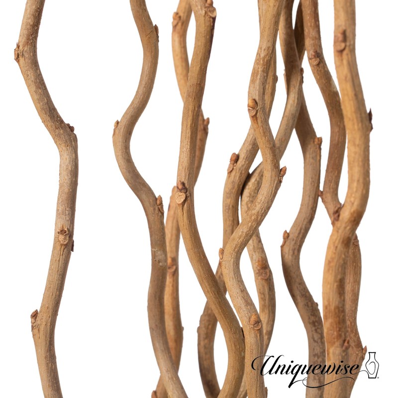 Uniquewise 12 Pcs Brown Natural Decorative Dry Branches Mulberry Sticks Home gallery