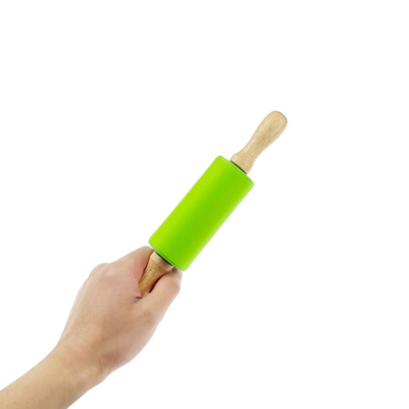 4 Pack Mini Small Rolling Pin 9 Inch Kids Rolling Pin Wooden Handle for Home ... gallery