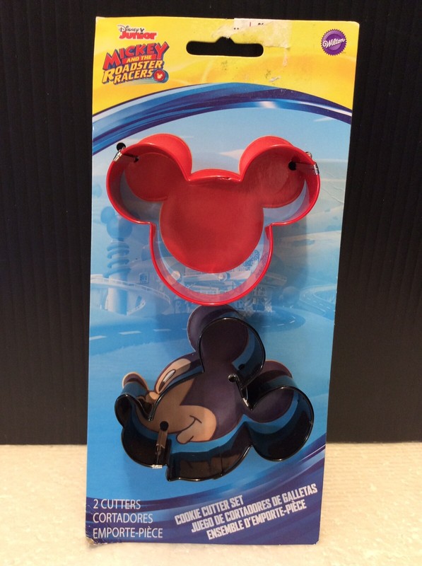 NEW Wilton Mickey Mouse Roadster Racers Disney Jr Metal Cookie Cutter (2)