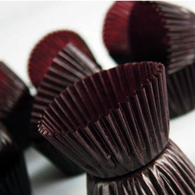 1000PCS Mini Chocalate Paper Liners Baking Cupcake Cases Muffin Cake Solid Color gallery