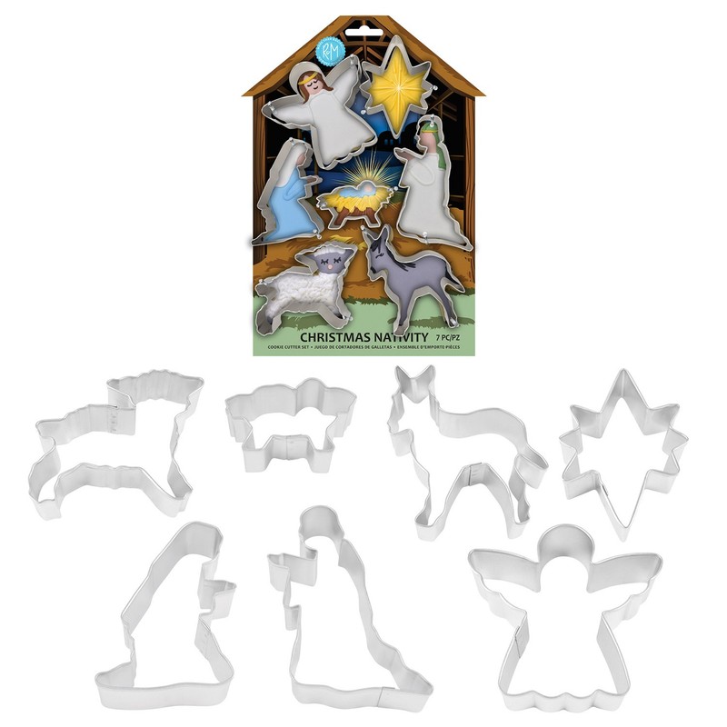 R&M International 7 Piece Nativity Scene Cookie Cutter Set gallery