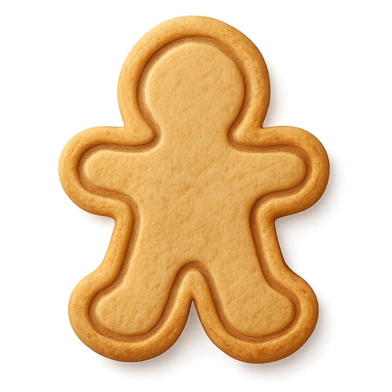 Y2K Nostalgia: Dot Com Cookie Cutter & Stamp, Fondant & Clay – 2.9×4