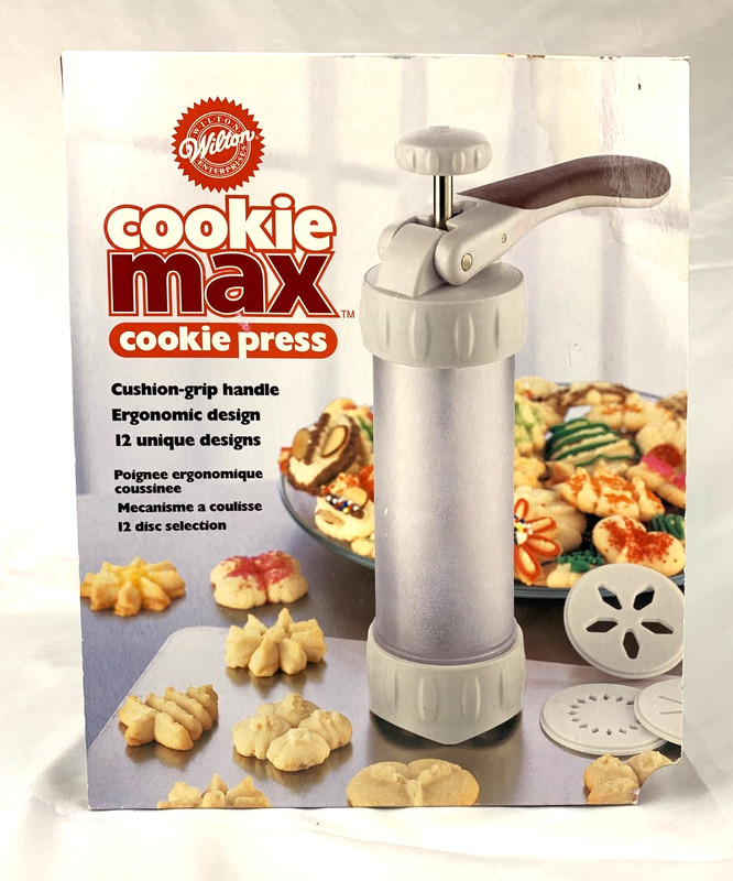 Vintage Wilton Cookie Max Cookie Press 2104-4003 New in Sealed Box