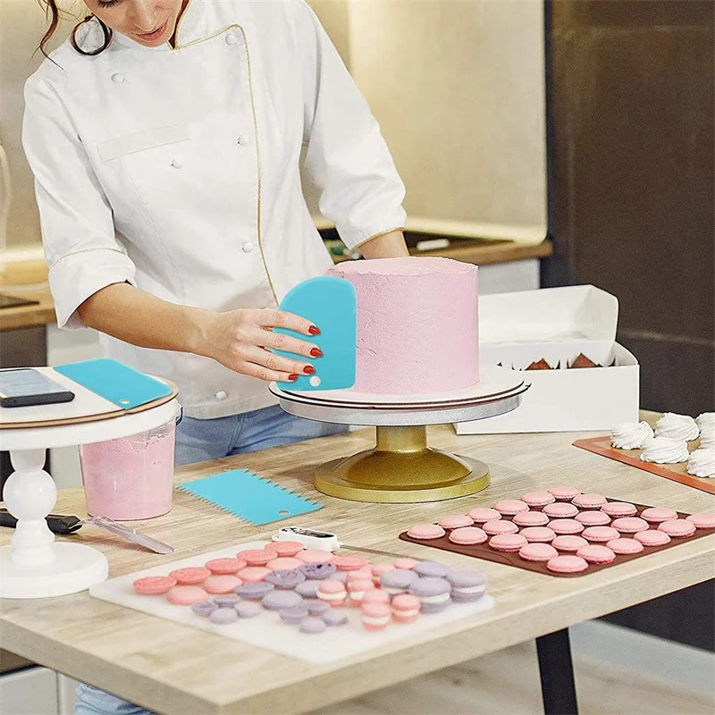 Silicone Piping Bags and Tips Set Cake DIY Decorating Kit with Stainless Steel N gallery