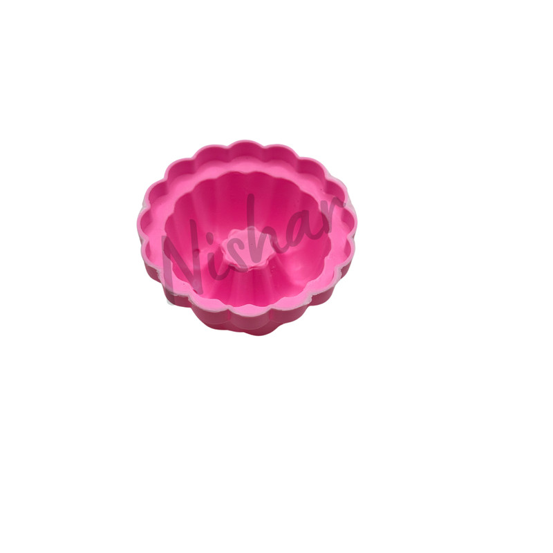 Puto Molds Pichi pichi Kutsinta Cups Dessert 12 PIECES 7cm diameter Pink Color gallery