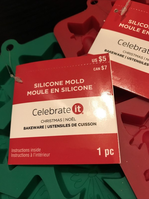 Celebrate It Bakewear Silicone Molds NWT Buy 2 Get 1 FREE! Llama Bells Christmas gallery
