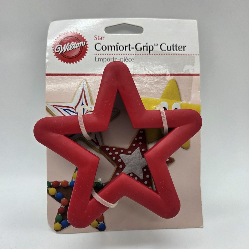 Lot Of 2 Wilson Comfort Grip Cutter - 1998 Flower - 2006 Star New In Packaging gallery