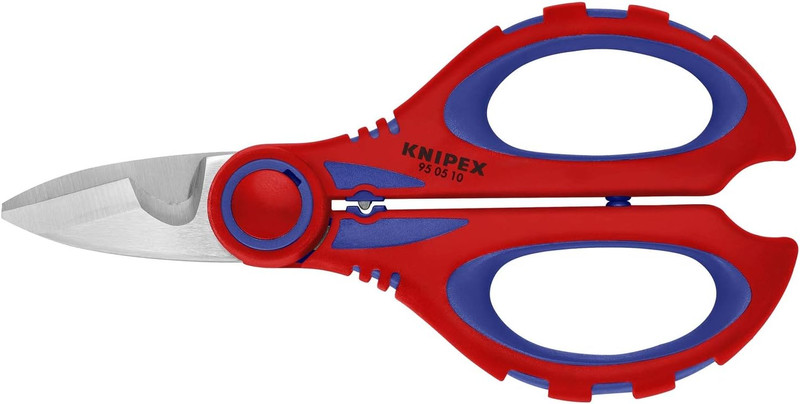 KNIPEX Tools 95 05 10 SBA Electricians’ Shears with Crimp Area for Ferrules, 6.2
