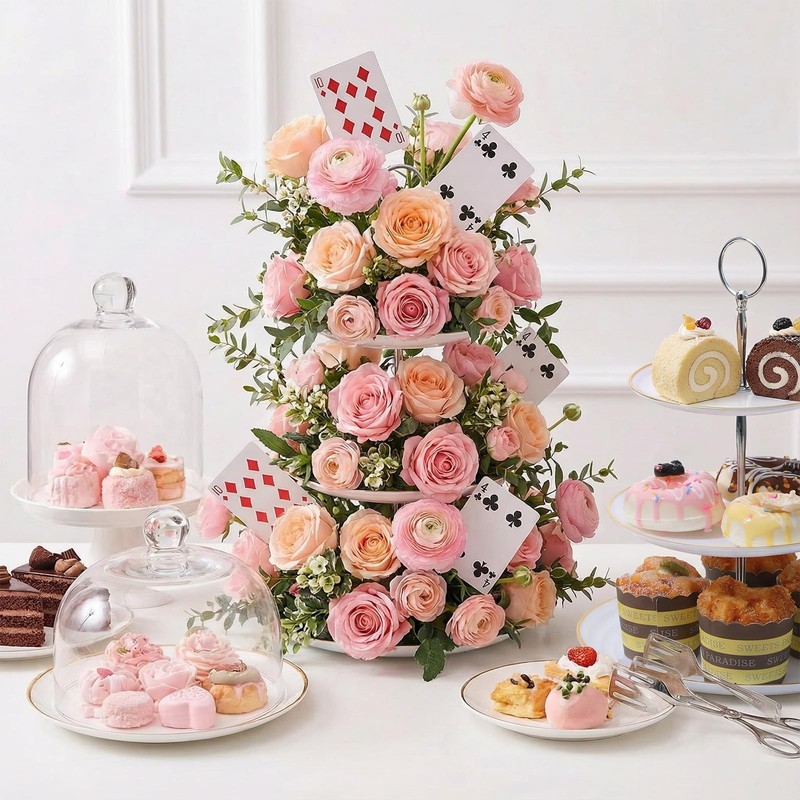 Cake Stand Hardware, Tiered Plate Hardware, 3 Tier Stainless Steel Tiered Tra... gallery
