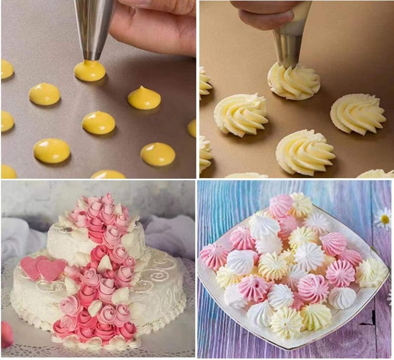 Piping Bags 12 Inch Anti Burst Disposable Pastry Icing Frosting Bag for Cakes gallery