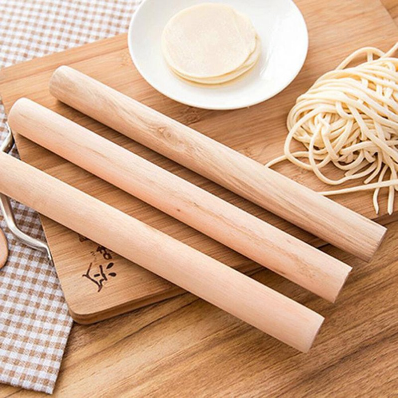 Dumplings Dough Roller Pin Pasta Rolling Stick Wooden Rolling Pin Baking Tool gallery