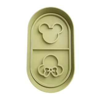 Pill Mickey Minie Disney Cookie Cutter Fondant Biscuit Baking Tool