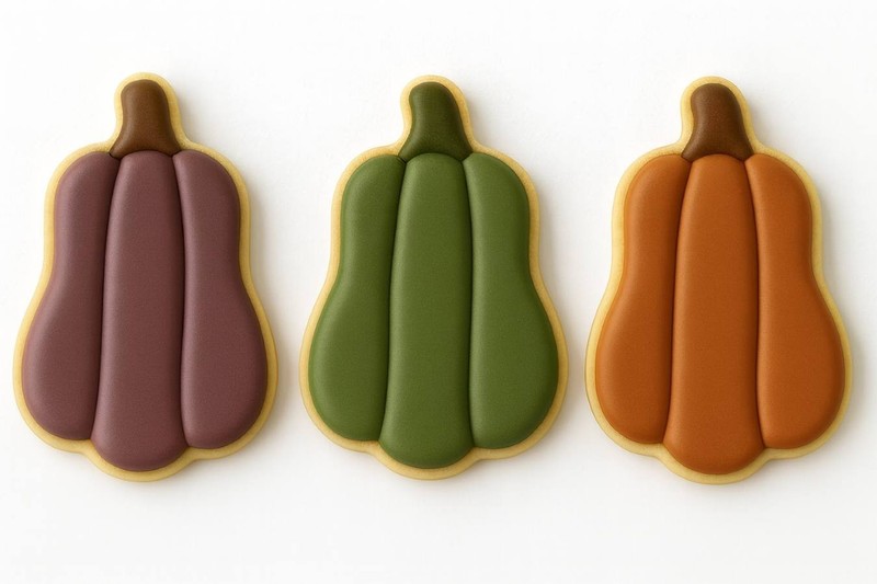 Tall Pumpkin 3.75'' Cookie Cutter Fall Halloween Farmers Market Thanksgiving Pie gallery