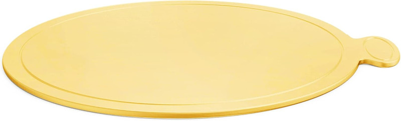 100 Pcs 3.1 Inch Mini Cake Boards Mousse Cupcake Base, Gold 8Cm gallery