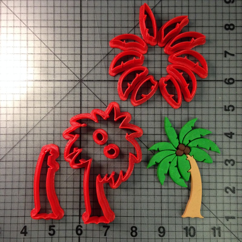 Palm Tree 101 Cookie Cutter Set