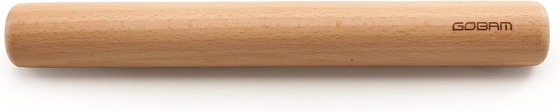 GOBAM Wood Rolling Pin, Small – Dough 11*1.38inch, Natural (11*1.38 inches)