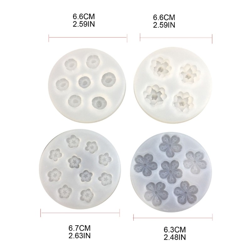 Silicone Mould Clay Resin Ceramics Candy Fondant Candy Chocolate Soap Mould gallery