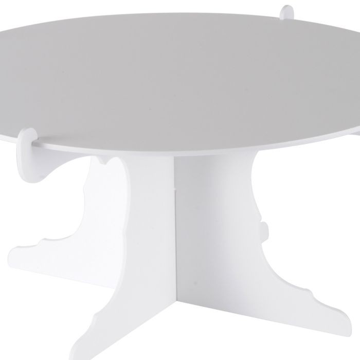 Beistle Cardboard 6"x12½" Cake Stands White gallery